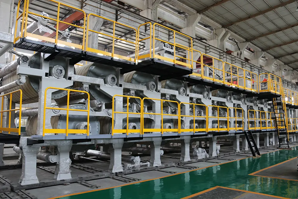 The number of cast iron drying cylinders accounted for about 23 of the total number of pressure vessels in the paper indust ( (3)