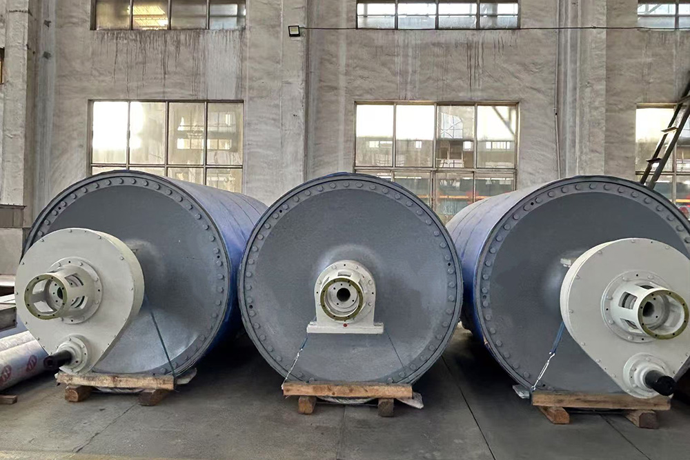 The number of cast iron drying cylinders accounted for about 23 of the total number of pressure vessels in the paper indust (